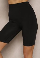 Czarne Majtki Modelujące High Waist Push-Up Gotavia. Czarne bielizna modelująca Renee, bez wzorów, z jeansu, z podwyższonym stanem. W wyprzedaży za 35.99 zł.