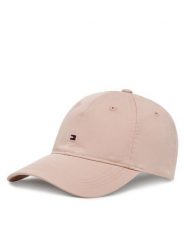 Tommy Hilfiger Czapka z daszkiem Essential Flag Soft Cap AW0AW17632 Różowy. Czerwone czapki z daszkiem Tommy Hilfiger, bez wzorów, z bawełny. Za 169.99 zł.