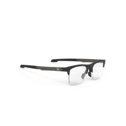 Okulary Rudy Project INKAS HALF RIM Black Matte SHAPE A - DEMO LENSES. Brązowe okulary przeciwsłoneczne Rudy Project, bez wzorów. Za 940.00 zł.