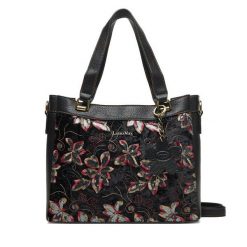 Torebka Laura Vita. Czarne torebki klasyczne LAURA VITA, bez wzorów, klasyczne, bez dodatków. Za 299.99 zł.
