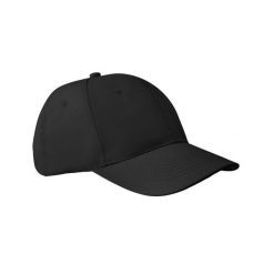 Czapka Z Daszkiem Apollo 6 Panel. Czarne czapki z daszkiem SOL'S, bez wzorów. Za 23.99 zł.