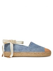 Tory Burch Espadryle 167994 Niebieski. Niebieskie espadryle Tory Burch, bez wzorów, z materiału, bez obcasa. Za 839.99 zł.