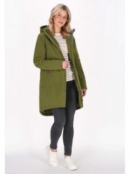 Schmuddelwedda Parka w kolorze oliwkowym rozmiar: S. Zielone płaszcze Schmuddelwedda, s, bez wzorów, bez kaptura. Za 459.04 zł.