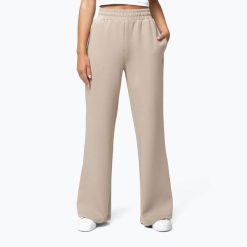 Spodnie damskie Pitbull Open Discovery Track Pants. Brązowe spodnie dresowe PITBULL, bez wzorów, długie. Za 159.99 zł.