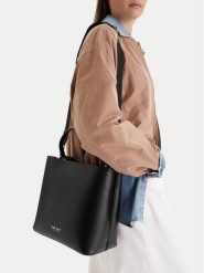 Nine West Torebka CEO-Aera-LDA8888 Czarny. Czarne torebki klasyczne Nine West, z aplikacjami, z materiału, bez dodatków. Za 199.99 zł.