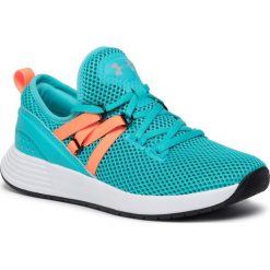 Buty UNDER ARMOUR - Ua W Breathe Trainer X Nm 3022501-300 Blu. Niebieskie buty treningowe Under Armour, bez wzorów, z materiału, bez zapięcia, na fitness i siłownię. Za 369.00 zł.