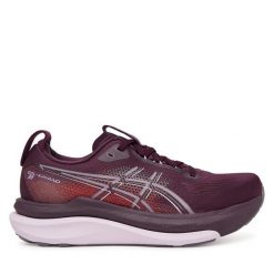 Buty do biegania Asics. Czerwone buty do biegania ASICS, bez wzorów, bez zapięcia, do biegania, asics gel kayano. Za 889.99 zł.