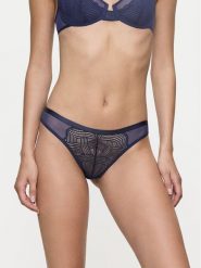 Triumph Figi brazylijskie Delightful Spotlight 10219844 Granatowy. Niebieskie figi Triumph, bez wzorów, z syntetyku. Za 39.99 zł.