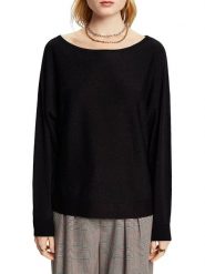 ESPRIT Sweter w kolorze czarnym rozmiar: XS. Czarne swetry Esprit, xs, bez wzorów, bez ramiączek. Za 70.41 zł.