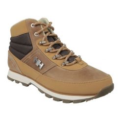 Buty Helly Hansen Woodlands W 10807-726 brązowe. Brązowe buty treningowe bez wzorów, z materiału, bez zapięcia. Za 551.86 zł.