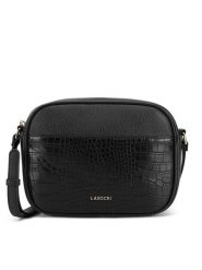Lasocki Torba LSK-B-015-06 Czarny. Czarne listonoszki Lasocki, bez wzorów, z materiału, bez dodatków. Za 149.99 zł.