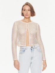 TWINSET Marynarka 241TP2442 Beżowy Regular Fit. Brązowe marynarki i żakiety Twinset, bez wzorów, z syntetyku, bez ramiączek. Za 1,039.00 zł.
