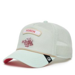 Czapka z daszkiem Goorin Bros. Zielone czapki z daszkiem Goorin Bros, bez wzorów. Za 139.99 zł.
