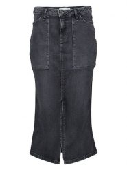 S.OLIVER RED LABEL Spódnica dżinsowa w kolorze antracytowym rozmiar: 42. Czarne spódnice s.Oliver RED LABEL, s, bez wzorów, maxi. Za 109.78 zł.