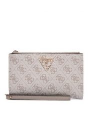 Guess Portfel Laurel II Slg SWSG74 59157 Beżowy. Brązowe portfele Guess, z aplikacjami, ze skóry. Za 289.99 zł.