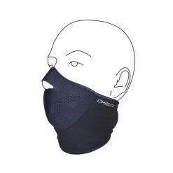 Komin/maska na twarz unisex Chiba. Czarne szaliki i kominy CHIBA, na zimę, bez wzorów, sportowe. Za 96.00 zł.