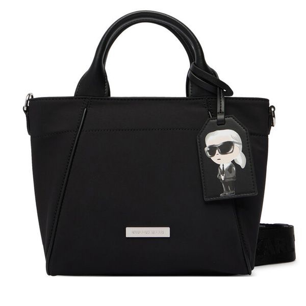 Torebka KARL LAGERFELD. Czarne torebki klasyczne KARL LAGERFELD, bez wzorów, klasyczne, bez dodatków. Za 779.99 zł.