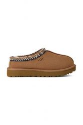 UGG W TASMAN II Kapcie damskie. Brązowe kapcie UGG, bez wzorów, z lyocellu. Za 579.99 zł.