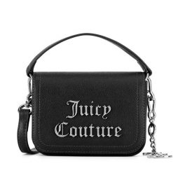 Torebka Juicy Couture. Czarne torebki klasyczne Juicy Couture, bez wzorów, klasyczne, bez dodatków. Za 259.99 zł.