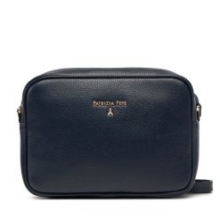 Torebka Patrizia Pepe. Czarne listonoszki Patrizia Pepe, bez wzorów, bez dodatków. Za 509.99 zł.