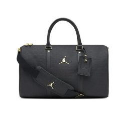 Torba podróżna Air Jordan Jam Monogram Duffle Bag Black MM0987-K5X. Czarne torby podróżne Jordan, bez wzorów. Za 688.85 zł.