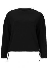 Bluza damska Q Sportswear Karina. Czarne bluzy ENDURANCE Q, bez wzorów, z materiału, klasyczne, bez ramiączek, bez kaptura. Za 253.95 zł.