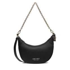 Torebka Nine West. Czarne torebki klasyczne Nine West, bez wzorów, klasyczne, bez dodatków. Za 179.99 zł.