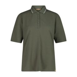 Damska koszulka polo CMP Sport. Zielone t-shirty sportowe CMP, uniwersalny, bez wzorów, bez ramiączek, outdoorowe. Za 150.00 zł.