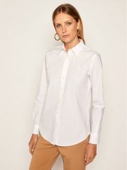 Lauren Ralph Lauren Koszula Chst Emb 200684553001 Biały Regular Fit. Białe koszule Lauren Ralph Lauren, xs, bez wzorów, biznesowe, bez kołnierzyka, bez ramiączek. Za 649.99 zł.