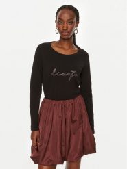Liu Jo Sport Bluzka TF4077 JS088 Czarny Regular Fit. Czarne t-shirty sportowe Liu Jo Sport, s, bez wzorów, z bawełny, bez ramiączek. Za 199.99 zł.