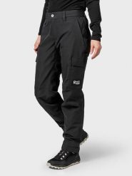Halti Spodnie softshellowe "Hiker II Dx" w kolorze czarnym rozmiar: 40. Czarne spodnie dresowe Halti, bez wzorów, z materiału. Za 248.85 zł.