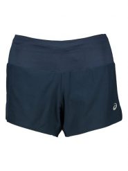 Asics Szorty sportowe "Road 3.5 In" w kolorze granatowym rozmiar: M. Niebieskie szorty sportowe ASICS, bez wzorów, z materiału, outdoorowe. Za 87.95 zł.