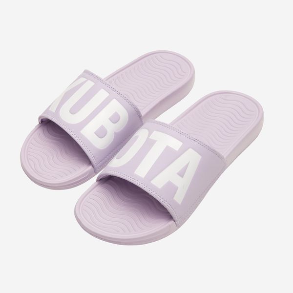 Klapki Kubota Pro 2.0 Pastelowy Fiolet. Klapki Kubota, bez wzorów, z mikrofibry, sportowe, bez obcasa, bez zapięcia. W wyprzedaży za 79.99 zł.