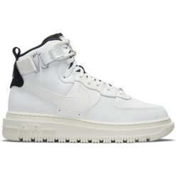 Buty Nike Air Force 1 High Utility 2.0 W DC3584-100 białe. Białe buty treningowe Nike, bez wzorów, z gumy, bez zapięcia, Nike Air Force. Za 1,181.24 zł.