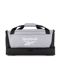 Torba Reebok. Szare torby sportowe Reebok, bez wzorów. Za 199.99 zł.