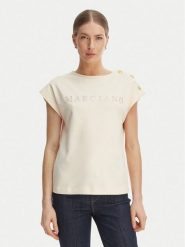 Marciano Guess T-Shirt G6GI04 K3505 Écru Regular Fit. T-shirty Marciano Guess, xxs, z aplikacjami, z bawełny, bez kołnierzyka, bez ramiączek. Za 289.99 zł.