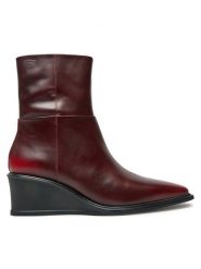 Vagabond Shoemakers Botki Aino 5829-018-47 Czerwony. Czerwone botki Vagabond Shoemakers, bez wzorów, ze skóry, bez obcasa, na koturnie, bez zapięcia. Za 399.99 zł.