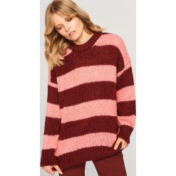Sweter w paski - Wielobarwn. Swetry marki INESIS. W wyprzedaży za 69.99 zł.
