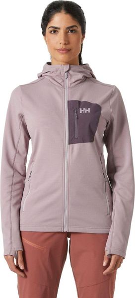 Bluza damska z kapturem Helly Hansen Versalite. Fioletowe bluzy z kapturem Helly Hansen, l, bez wzorów, z elastanu, z kapturem, trekkingowe. Za 458.20 zł.