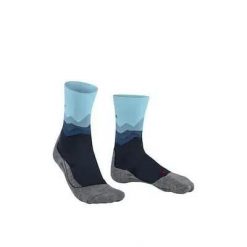 Skarpetki damskie Falke TK2 Explore. Niebieskie skarpetki Falke, bez wzorów, z poliamidu. Za 216.00 zł.