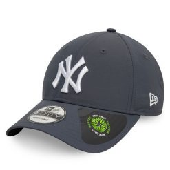 Czapka z daszkiem New Era. Szare czapki z daszkiem New Era, bez wzorów. Za 89.99 zł.