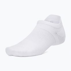 Skarpety Under Armour Velociti Lite NS. Białe skarpetki Under Armour, bez wzorów. Za 62.99 zł.