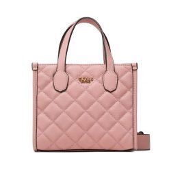 Torebka Guess. Brązowe kopertówki Guess, z aplikacjami, wizytowe, bez dodatków. Za 419.99 zł.