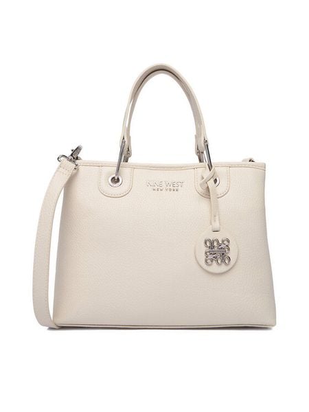 Nine West Torebka CEO-Madison Muse-LDA8337 Biały. Białe torebki klasyczne Nine West, bez wzorów, z materiału, bez dodatków. Za 162.99 zł.