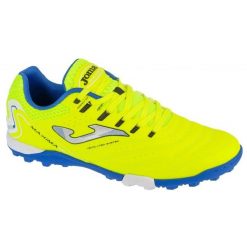 Buty piłkarskie Joma Maxima 2509 Tf MAXS2509TF żółte. Żółte buty treningowe bez wzorów, z gumy, przed kostkę, bez zapięcia, do piłki nożnej. Za 244.77 zł.