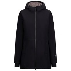 Dlx Priya - Damska kurtka softshell Dlx czarna. Czarne kurtki DLX, xl, bez wzorów, z futra, z kapturem. Za 393.65 zł.