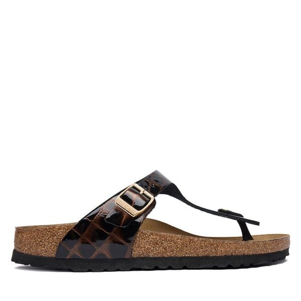 Japonki Birkenstock. Czarne japonki Birkenstock, bez wzorów. Za 674.99 zł.