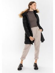 Northwood Płaszcz zimowy "Elsa" w kolorze czarnym rozmiar: S. Czarne płaszcze Northwood, na zimę, s, bez wzorów, z puchu, bez kaptura. Za 244.80 zł.