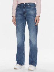 Calvin Klein Jeans Jeansy Authentic J20J222454 Niebieski Bootcut Fit. Niebieskie jeansy Calvin Klein Jeans, bez wzorów, z bawełny. Za 309.99 zł.