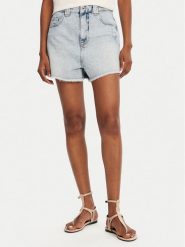 Patrizia Pepe Szorty jeansowe 2P1692/D070-CA61 Niebieski Regular Fit. Niebieskie szorty Patrizia Pepe, bez wzorów, z jeansu. Za 449.99 zł.